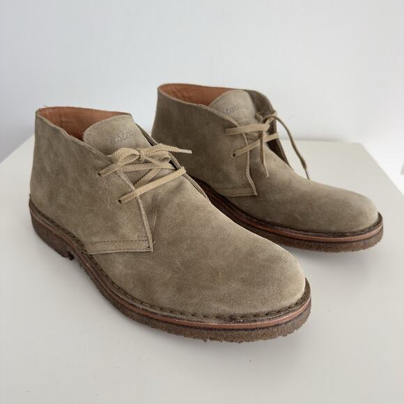 Astorflex Brownflex Chukka Boot Men 43 Beige Stone Suede Made In Italy Huckberry - Picture 2 of 15